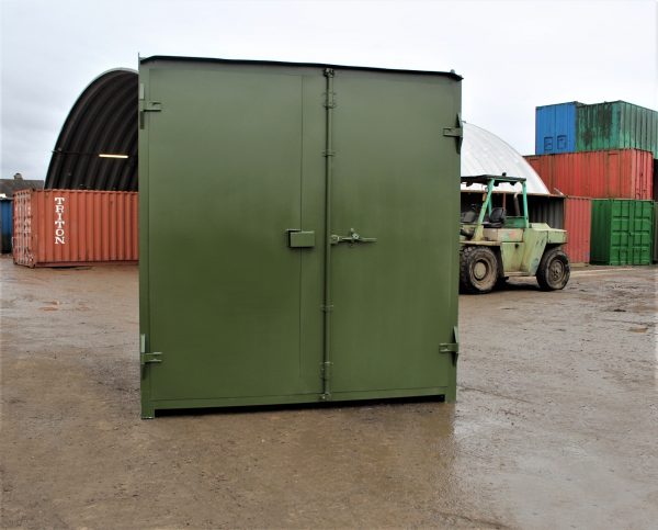 8ft Shipping Container with S1 Doors