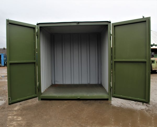 8ft Shipping Container with S1 Doors