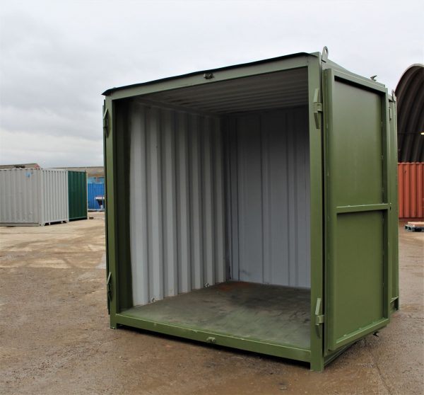 8ft Shipping Container with S1 Doors