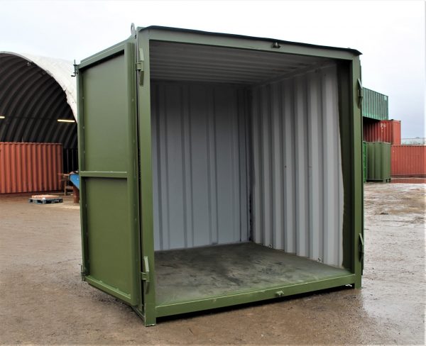 8ft Shipping Container with S1 Doors