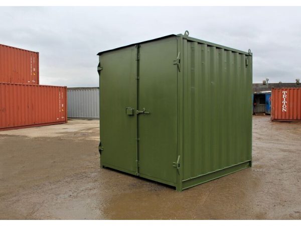 8ft Shipping Container with S1 Doors