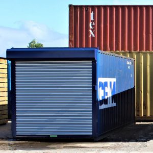 20ft used shipping containers with S4 doors