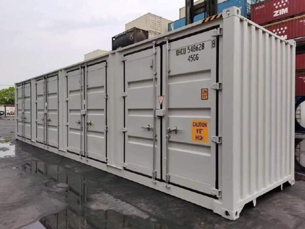 40ft side door shipping container